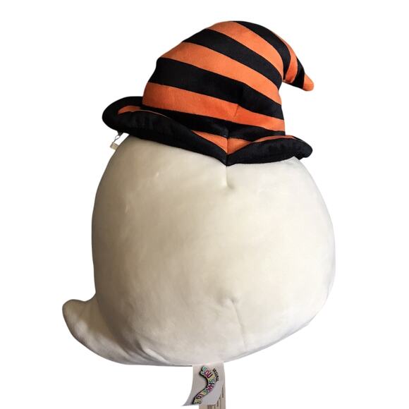 Kellytoy Squishmallow Halloween Grace The Boo Ghost Witch Hat 12" Plush Soft Toy - Picture 2 of 3